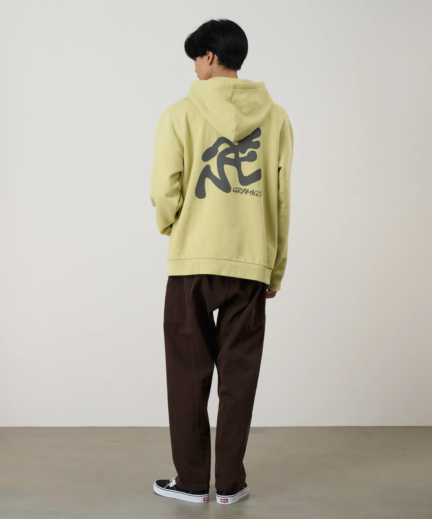 Running Man Hooded Sweatshirt - Lime - Image 4