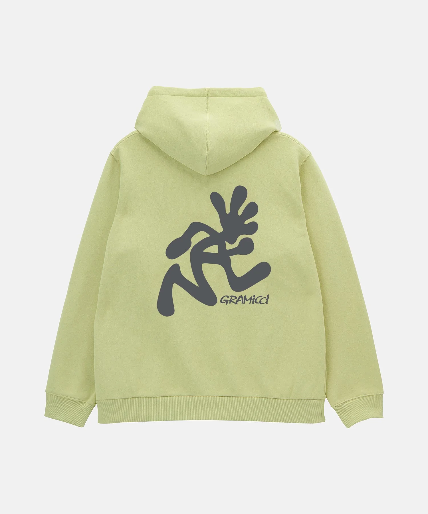 Running Man Hooded Sweatshirt - Lime - Image 5