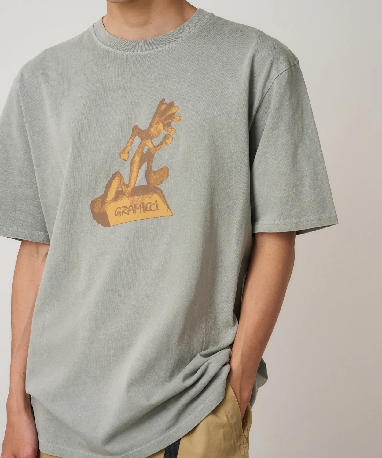 Sculpture Tee - Grey Pigment - Image 3