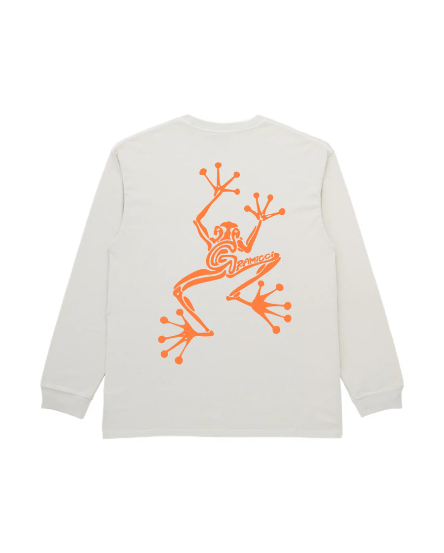 Sticky Hands L/S Tee - White