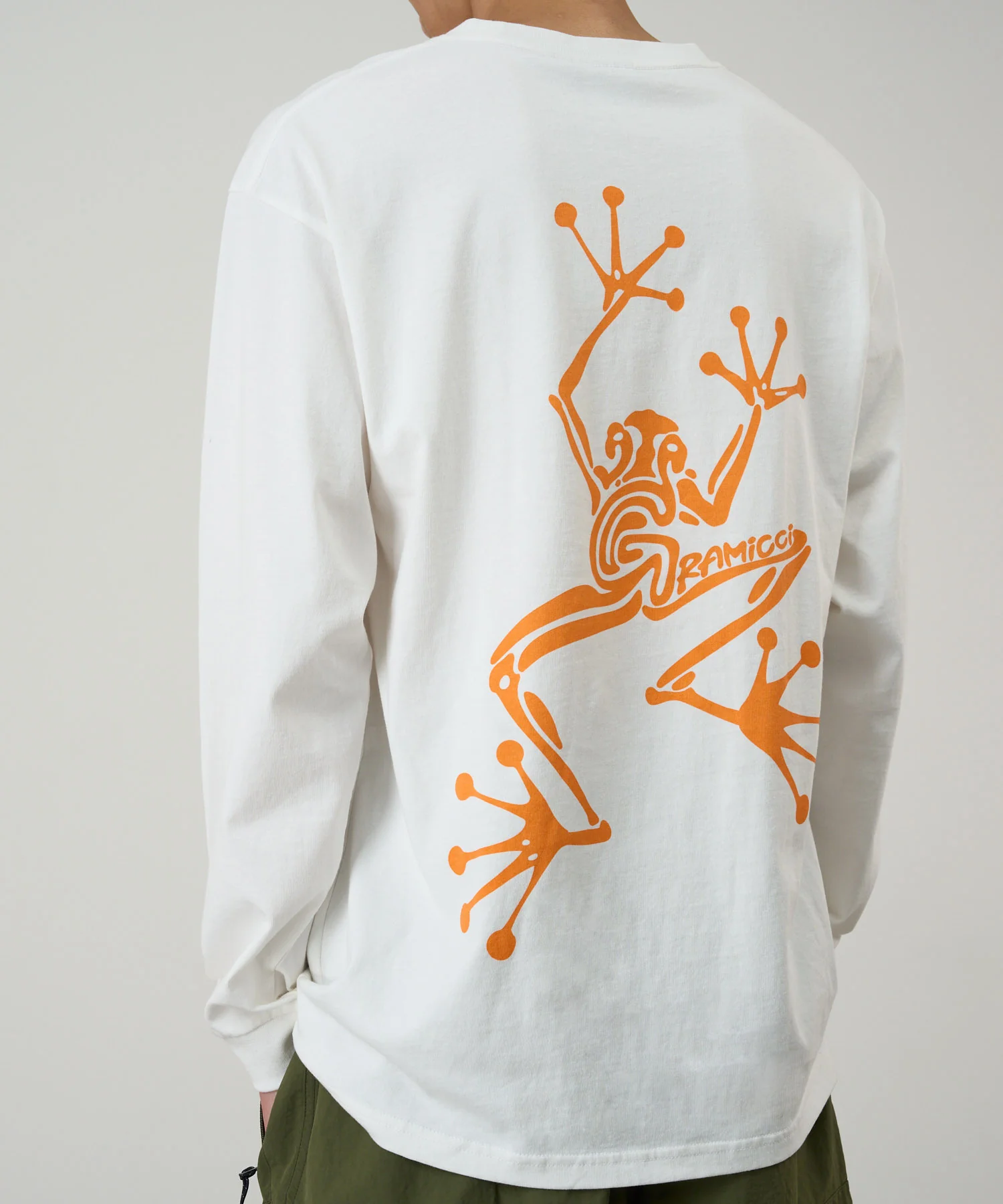Sticky Hands L/S Tee - White - Image 2