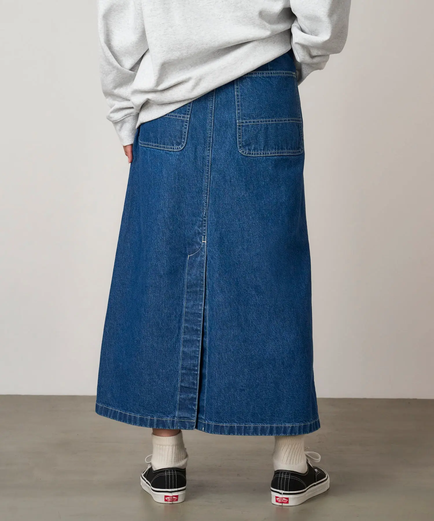 Sutter Denim Skirt - Light Wash - Image 6