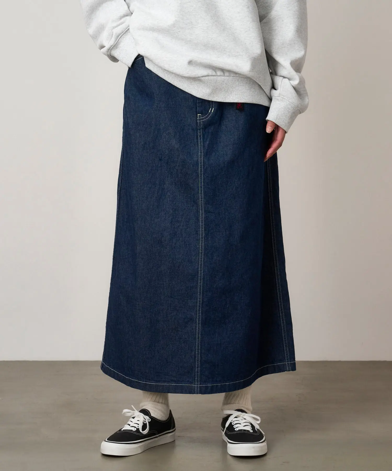 Sutter Denim Skirt - Rinsed Indigo - Image 3
