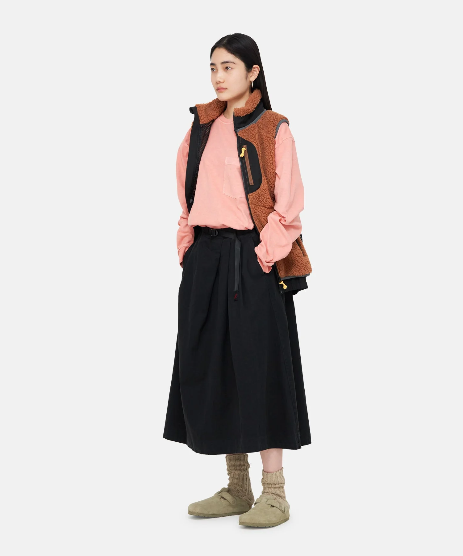 Talecut Skirt - Black - Image 3