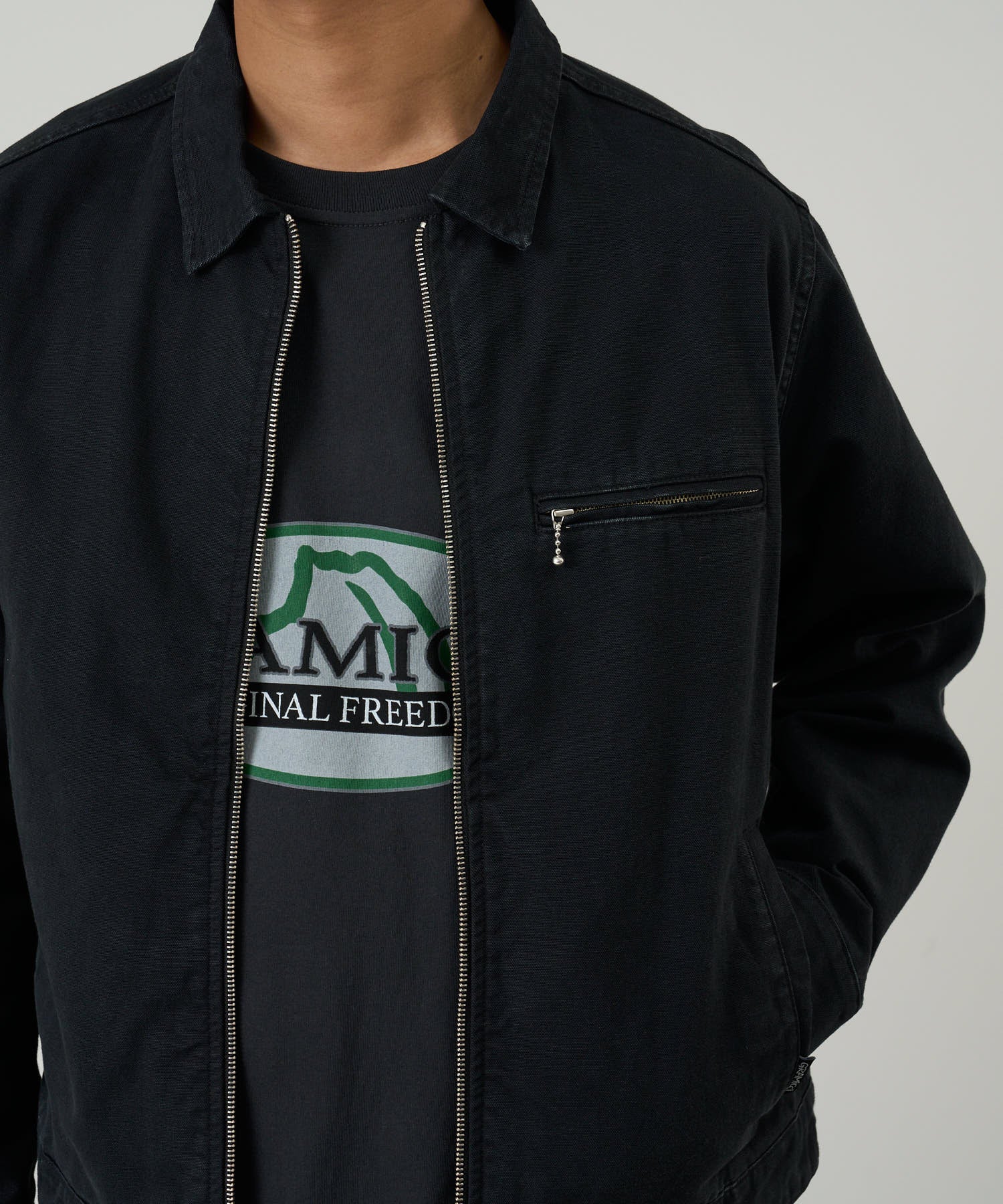 Taos Canvas Jacket - Black - Image 3