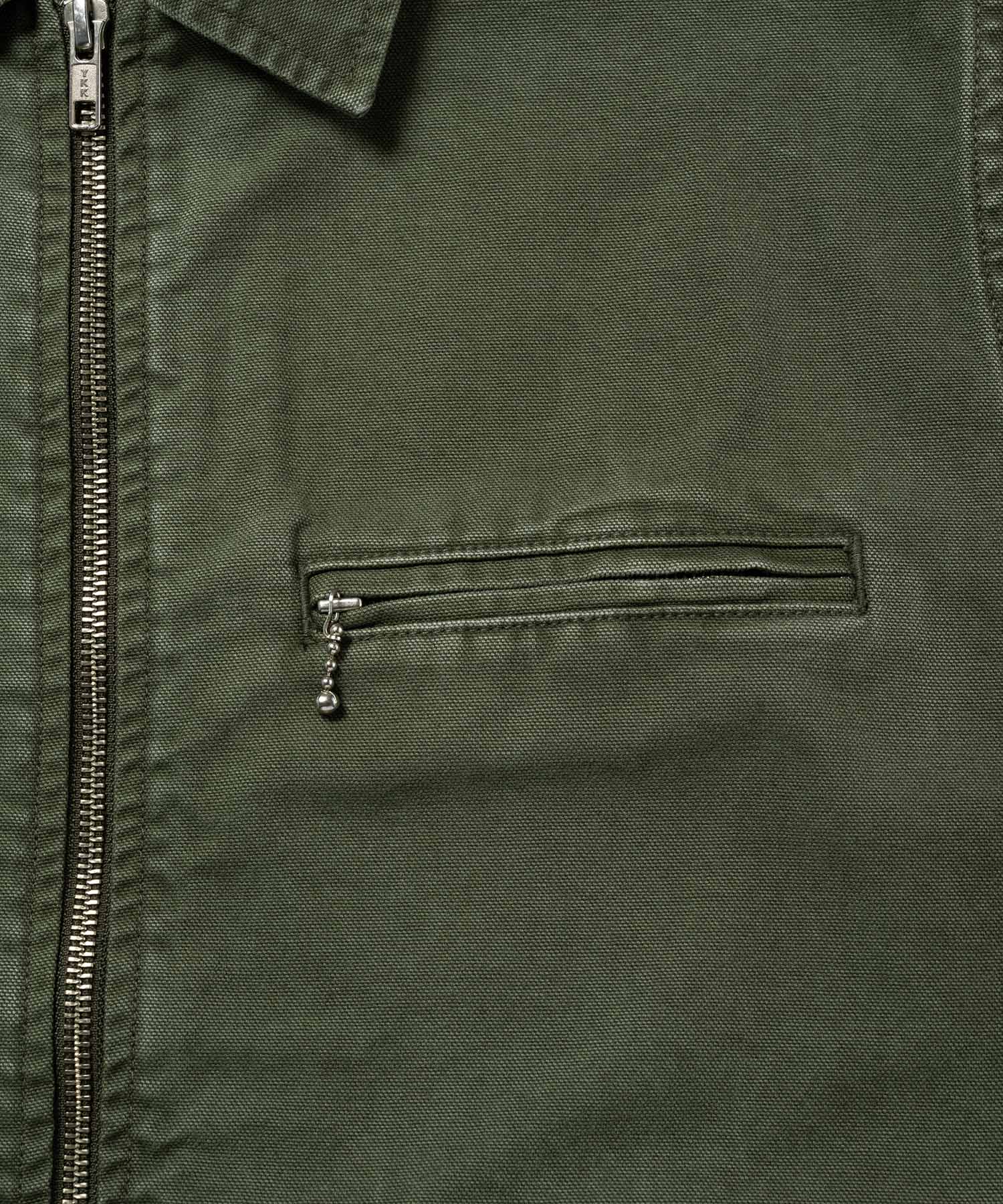 Taos Canvas Jacket - Moss - Image 4