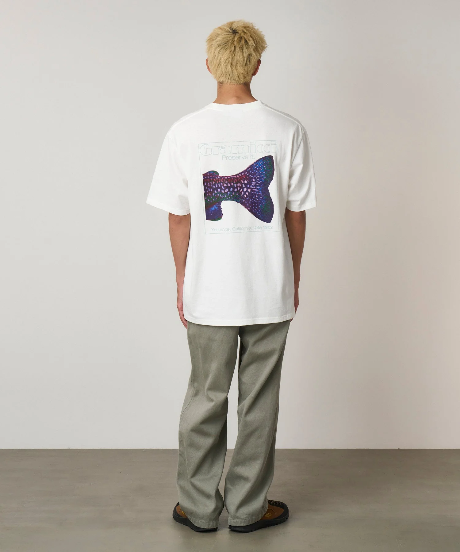 Trouttail Tee - White - Image 2