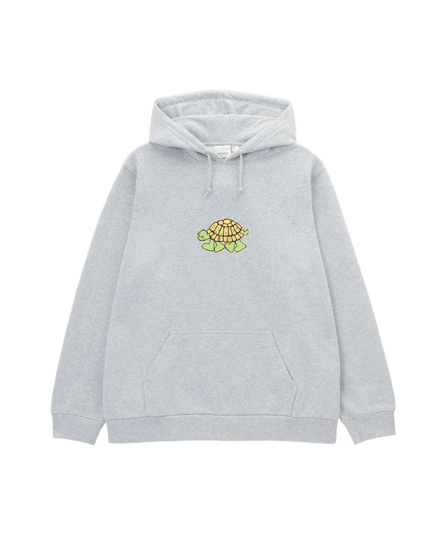 Turtle Hooded Sweatshirt - Heather Grey