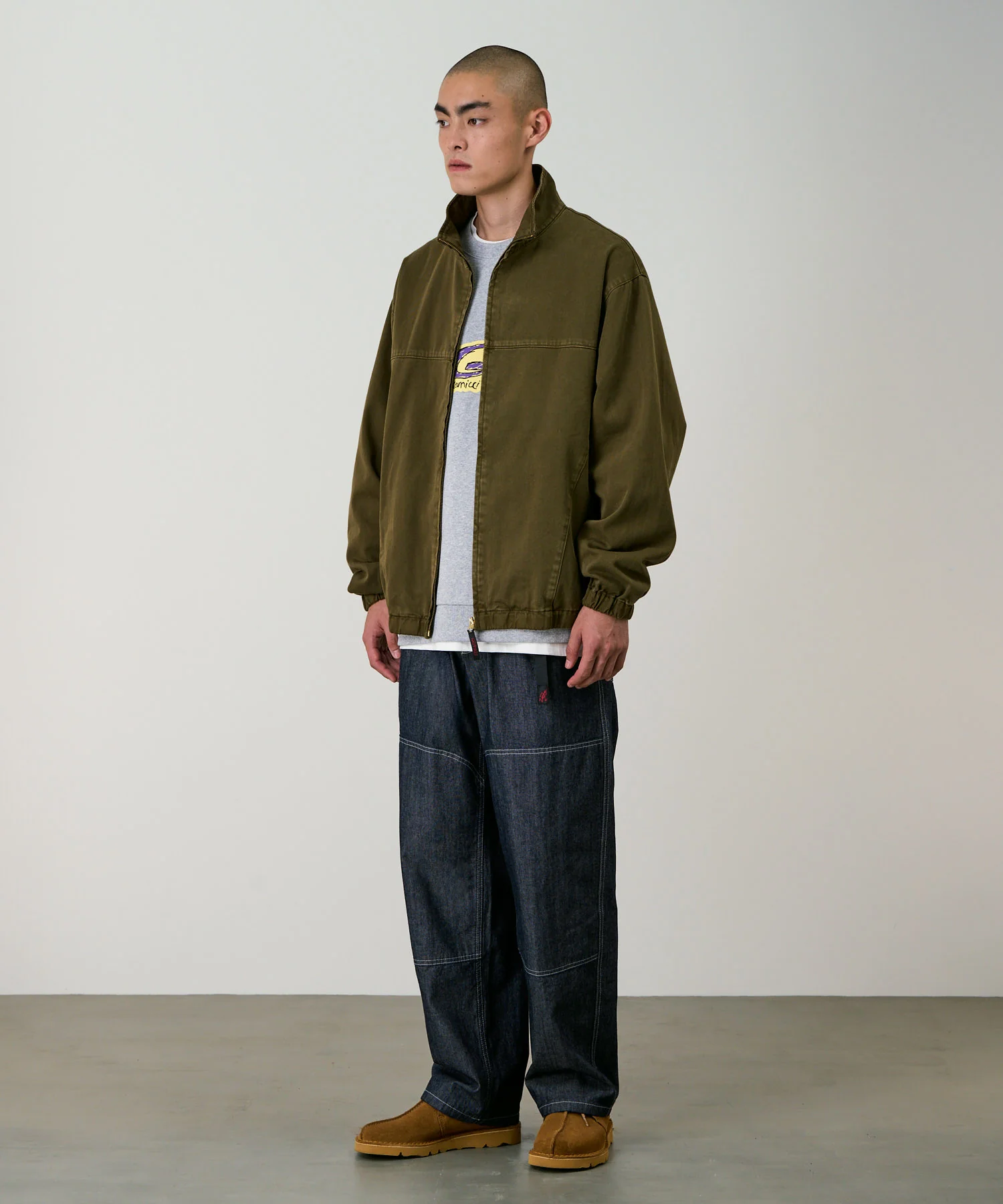 Twill-Around Jacket - Bark Pigment - Image 3
