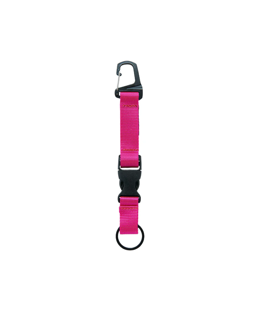 Webbing Key Holder - Pink - Image 2